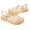 Gold, variant on Abomasnow Boys and Girls Glitter Closed Toe Fisherman Sandals Adjustable Buckle Ankle Strap Waterproof Summer Water Shoes