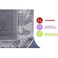 thumbnail image 6 of Naar Marfi 2X8 Area Rug, Grey/Silver Oriental, Non-Slip and Non-Shedding Area Rugs for Home Bedroom, Kitchen Floor, Bathroom, Dining and Office, 6 of 11