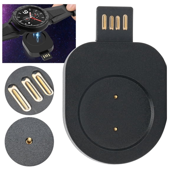 Fdit Smartwatch Wireless Fast Charger Charging Dock Station For Amazfit GTR/GTS/T‑Rex