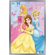 Disney Princess - Butterfly Wall Poster, 14.725" x 22.375", Framed
