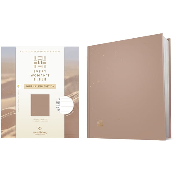 NLT Every Woman's Bible, Journaling Edition, Filament Enabled (Hardcover, Sand, Red Letter), (Hardcover)