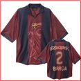 thumbnail image 1 of 2526 Barcelona version Commémorative Rétro Maillot à Manches Courtes, 1 of 1
