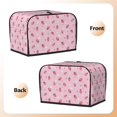 thumbnail image 3 of Daiia Floral Strawberr Pattern 2 slice Toaster Cover, Toaster Appliance Dust-proof Cover For Kitchen Small Appliance Dust Cover and Fingerprint Protection, 3 of 7