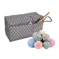 thumbnail image 3 of Advancent Almacenamiento de lanas, bolsa de ganchillo, saco de tejer, gran capacidad, exquisito, duradero, resistente al desgaste, agujas, ganchos, De coser 13*12*21cm Advancent HA024540-01, 3 of 6