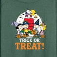thumbnail image 3 of Peanuts - Trick Or Treat Moonlight - Women's Lightweight French Terry Long Sleeve Shirt, 3 of 6