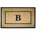 thumbnail image 1 of Nedia Home 18103B 30 x 48 in. Coir &amp; Rubber Frame Mat  Monogrammed B, 1 of 1