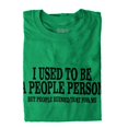 thumbnail image 5 of Used to be a People Person Antisocial Long Sleeve TShirt Men Women Brisco Brands 2X, 5 of 7