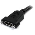thumbnail image 2 of StarTech 3ft 20 pin DisplayPort Extension Panel Mount Cable - M/F, 2 of 6