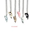 thumbnail image 3 of ZPAQI Trendy Cat Pendant Neckchains Charm Stylish Necklace Accessory for Cat Lovers For Valentine's Day Gift, 3 of 13