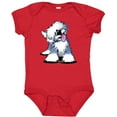 thumbnail image 3 of Inktastic Old English Sheepdog Boys or Girls Baby Bodysuit, 3 of 5