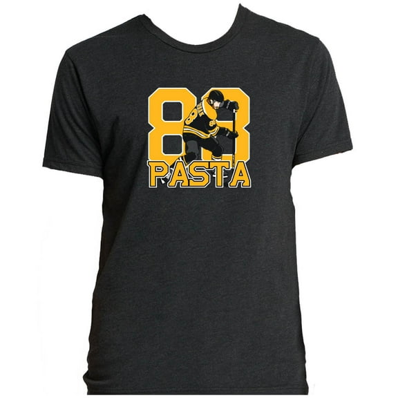 TRIBLEND David Pastrnak 88 Pasta Boston Shirt T-Shirt