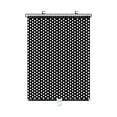 thumbnail image 1 of VBXOAE Retractable Car Sunshade Roller Blinds,17.72x49.21 Inch Size,Sun and Heat Protection for Cars,Offices,and Balconies,Lightweight PVC Material,Easy Installation with Suction Cups Black, 1 of 2