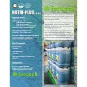 Nutri-Plus 2.5-0-0 Organic Fertilizer 2 x 2.5 gallons
