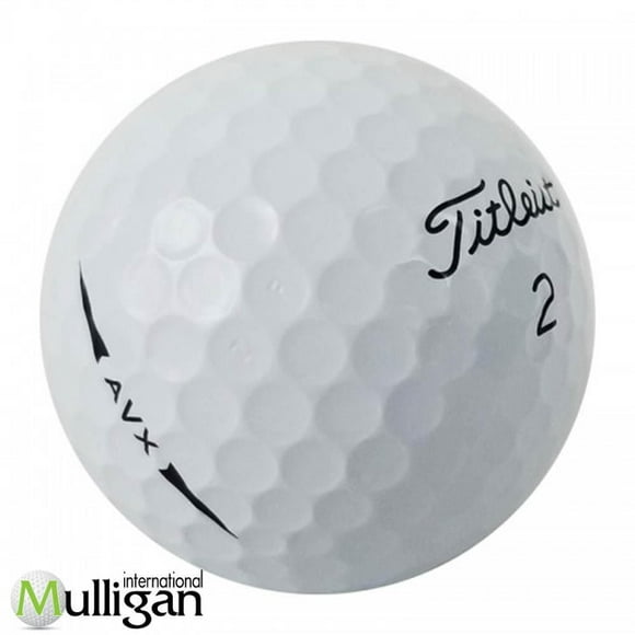 Mulligan - 36 balles de golf récupérées Titleist AVX 5A, Blanc