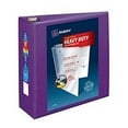 thumbnail image 1 of Avery-Dennison 79813 Heavy-Duty View Binder with Locking EZD Rings, Purple - 4 in., 1 of 1