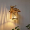 thumbnail image 1 of Lámpara De Luz De Aplique Tejida De Estilo Retro E27 Decorar Para Hotel Cafe Kitchen Yinane luces de pared, 1 of 8