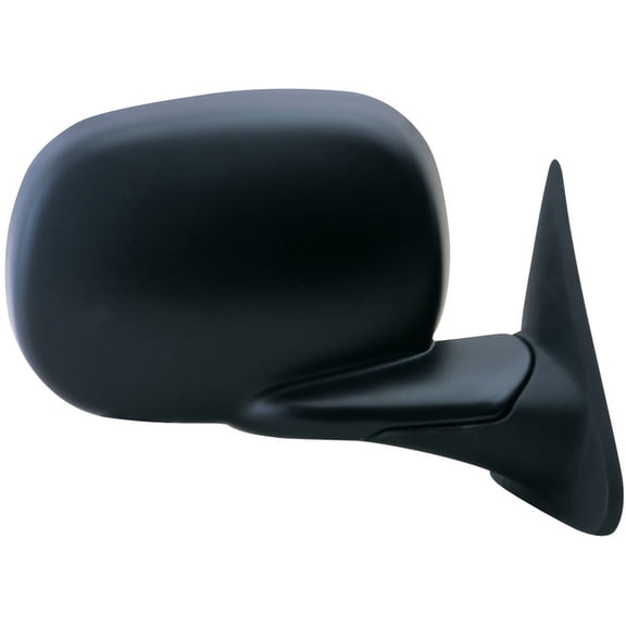 60061C - Fit System Passenger Side Mirror for 98-01 Dodge 1500, 98-02 2500/3500, black, foldaway, Manual Fits select: 1998-2001 DODGE RAM 1500, 1998-2002 DODGE RAM 2500