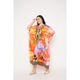 thumbnail image 4 of Oussum Women'S Plus Size Caftan Dress Long Maxi Kaftan Loungewear, Size Fit 1X-3X, 4 of 7