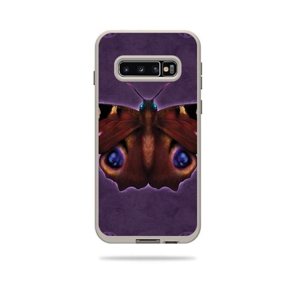 MightySkins LIFSAG10-Peacock Butterfly Skin for Lifeproof Fre Case Samsung Galaxy S10 - Peacock Butterfly