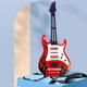 thumbnail image 5 of Juguetes para piscina, juguetes para bebés, guitarras de juguete para niños, simulación de guitarra con música y luces, guitarra para principiantes con luces y música, mini guitarra eléctrica Yukrili, 5 of 6