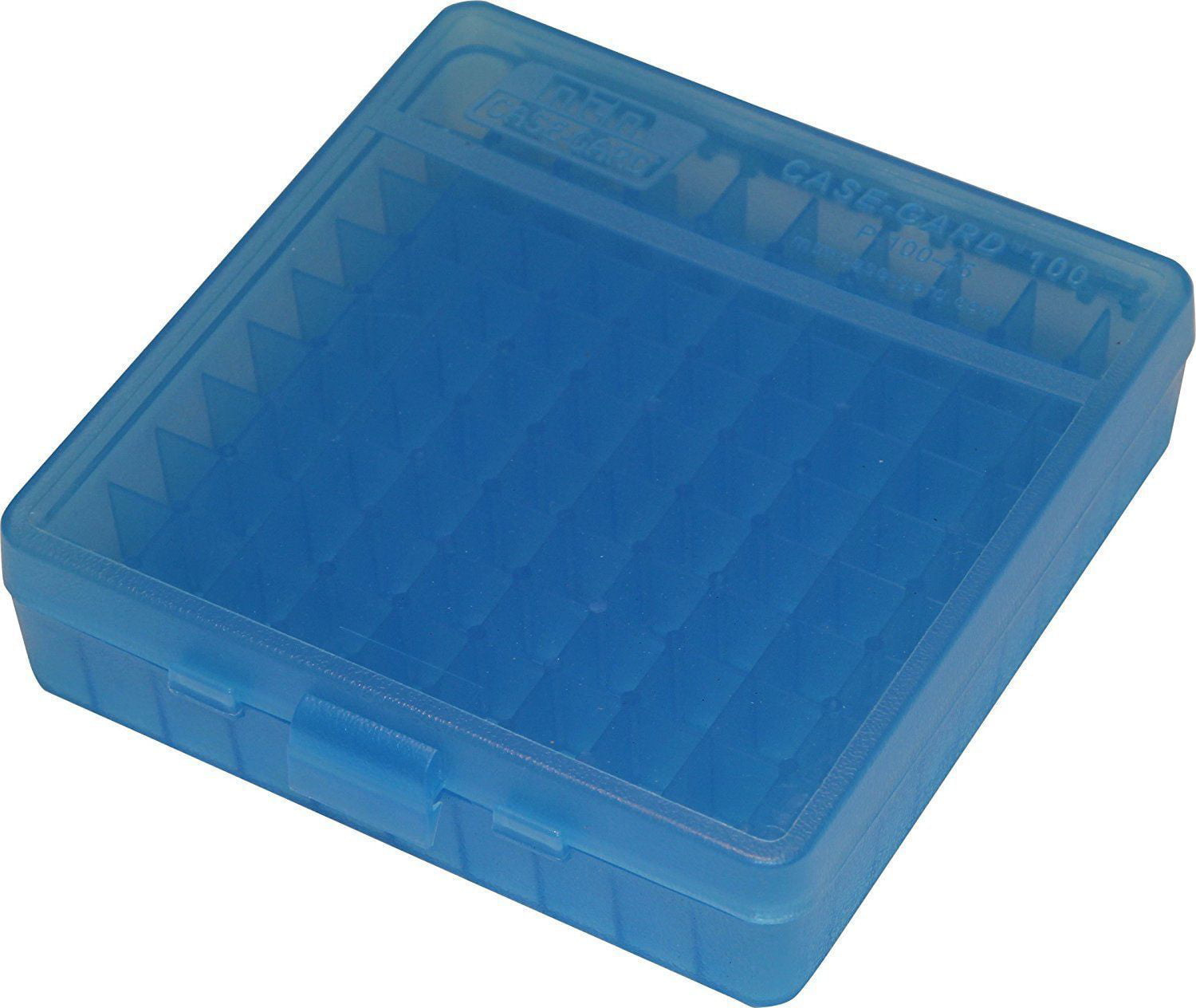 10 MM  100 ROUND PLASTIC AMMO BOXES 45 2-Pack SMOKE 40 