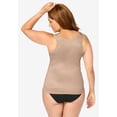 thumbnail image 2 of Secret Solutions Women's Plus Size Power Shaper Firm Control Wear-Your-Own-Bra Shaper Tank, 2 of 6