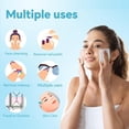 thumbnail image 4 of RAGUPEL Square Cotton Pads for Face (500 Count)-Pure Cotton,Soft Lint-Free Makeup Remover Pads for Facial and Eye Use,Double-Sided Design to Save Water,Hypoallergenic (100 Thick&400 Ultra-Thin), 4 of 7