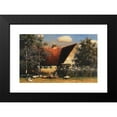 thumbnail image 2 of Paul Wilhelm Keller-Reutlingen 18x13 Black Modern Framed Museum Art Print Titled - Summer Idyll Behind the House (Approx. 1900-1920), 2 of 5