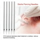 thumbnail image 5 of Agujas De Perforación Agujas De Perforación De Tatuaje Desechables Estériles Para Labio De La Oreja De La Nariz (16G) 100Pcs Cateissary CE001830-00, 5 of 7