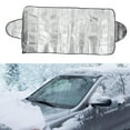 thumbnail image 3 of Windshield Sun Guard, Windshield Cover Anti  Protector Rain Snow Frost Block Durable  For Summer Winter For Cars Trucks SUVs, 3 of 8