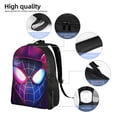 thumbnail image 5 of Miles Morales Backpack, Travel Laptop Backpack, Water Resistant College School Computer Bag, Durable, 5 of 5