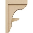thumbnail image 3 of 6"W x 12"D x 18"H Classic Warren Rough Cedar Woodgrain TimberThane Corbel, Primed Tan, 3 of 6