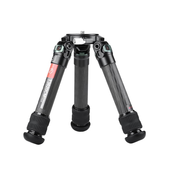 Sunwayfoto T3620CM 36mm,2 Sections,Short Heavy Duty Carbon Fiber Triopd for Video Photography and Rifle,load 88lb(40kg)