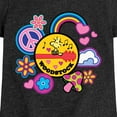 thumbnail image 3 of Peanuts - Woodstock Peace And Love Flair - Youth Girls Short Sleeve Tee, 3 of 6