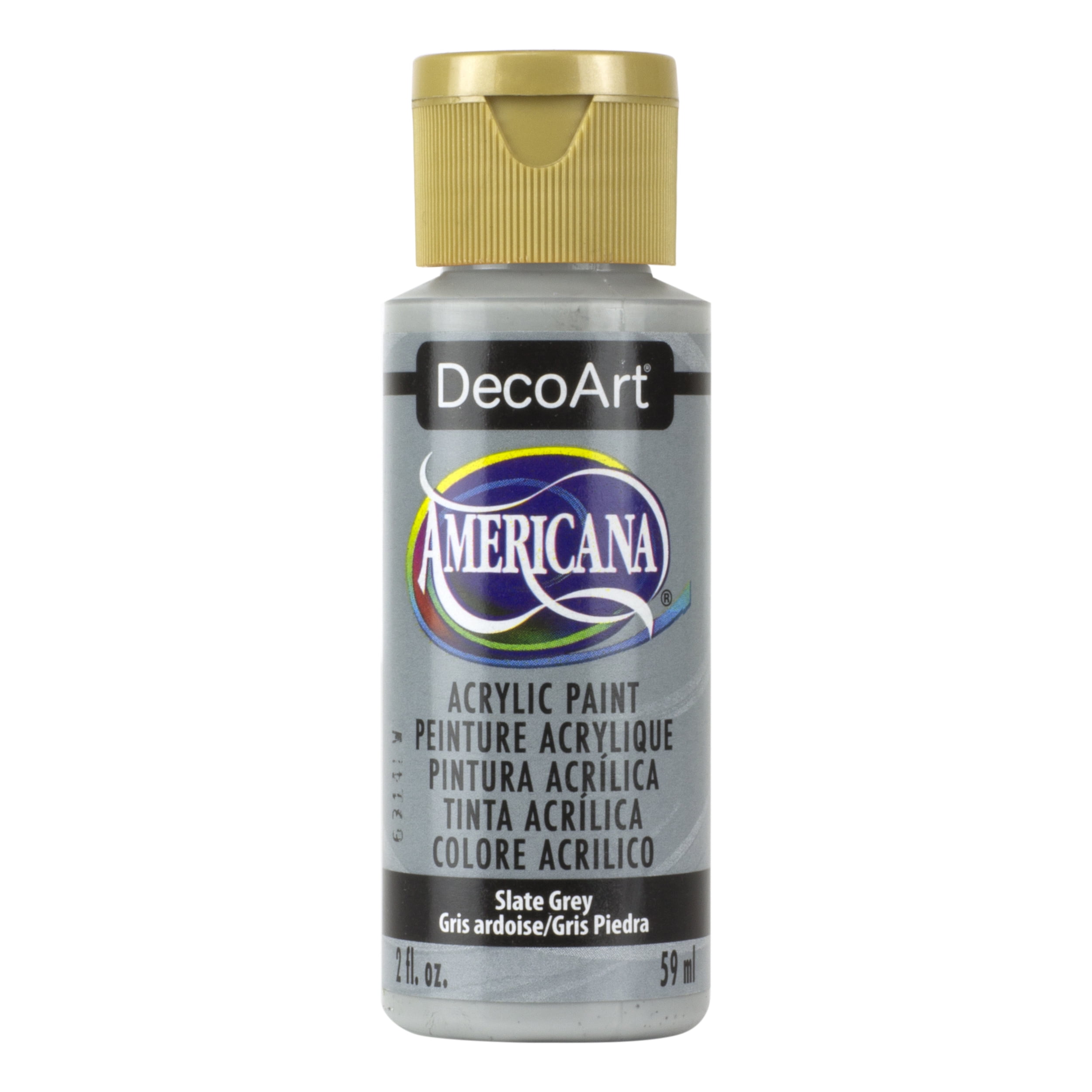 DecoArt Americana Acrylic Color, 2 oz., Slate Gray