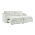 thumbnail image 5 of Serta Montgomery Modern Convertible Sleeper Sofa, Ivory, 5 of 13
