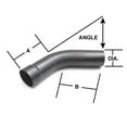 thumbnail image 2 of Mild Steel Mandrel Bend Exhaust Elbow Pipe, 30 Deg, Long, 3-1/2", 2 of 3