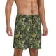 thumbnail image 2 of Fotbe Green Skulls Pantalones Cortos de Pijama para Hombre, Ropa de Dormir, Pantalones de Pijama Cortos para Hombre-Large, 2 of 6