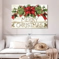 thumbnail image 2 of Elephant Stock Evergreen Christmas I Wall Art - Horizontal Canvas Wall Art - Living Room Wall Decor - Holiday Canvas - Brown And Beige Decor By Susan Winget - 48" x 32", 2 of 8