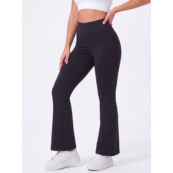 LovinYOGA Flare Leggings for Women High Waisted Yoga Pants No Front Seam Buttery Soft Leggings for Workout Gym Casual