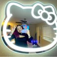 Impressions Vanity Hello Kitty LED Makeup Mirror, Wall Mount Tabletop