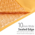 thumbnail image 5 of Fosmon 25 #0 6.5 x 10 Kraft Bubble Mailer Padded Envelope Fit CD DVD Extra Wide, 5 of 6
