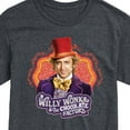 thumbnail image 3 of Willy Wonka & The Chocolate Factory - Original Movie Cover - Men's Short Sleeve Graphic T-Shirt, 3 of 5