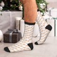 thumbnail image 7 of KLL Hand Drawn Snake Print Cool Socks Men's Women's Crew Socks Funny Crazy Novelty Stockings, 7 of 7