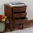 thumbnail image 2 of Bowery Hill 3 Drawer End Table in Walnut Stain, 2 of 2