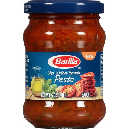 (4 Pack) BarillaÂ® Sun-Dried Tomato Pasta Pesto Sauce and Spread, 6-oz (Best Sun Dried Tomato Pesto Recipe)