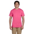 thumbnail image 1 of Gildan Men's Ultra Cotton Tee, Safety Pink, X-Large, 1 of 1