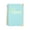 A003- C, variant on Sky Blue Coiled Planner, Goal Setting Planner, 12 Month Undated Goal Planner, Productivity Journal, 8.5X6 in Size, Hardback Construction with Gold Corner Protectors,