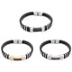 thumbnail image 4 of Guardurnaity De Acero Para Hombres De Moda Punk Artesanía Exquisita Y Brazalete De Estructura Fuerte Brazalete Línea Lisa Ropa, zapatos y accesorios Miscelánea, 4 of 6