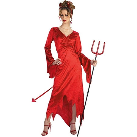 Devil Lady Adult Halloween Costume - Walmart.com
